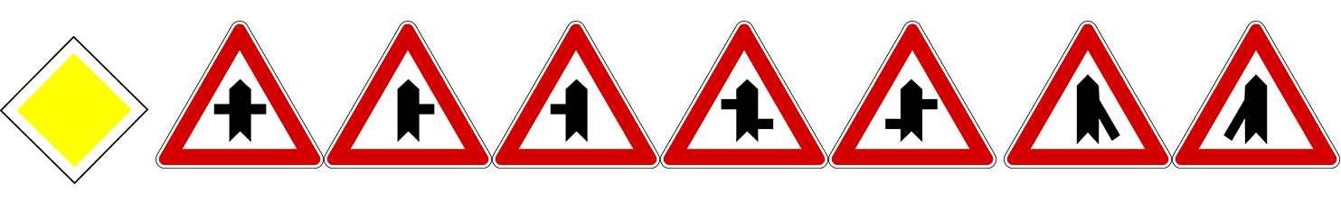 Anayol Trafik İşaret Levhaları Trafik İşareti - Ehliyet Sınav Soruları