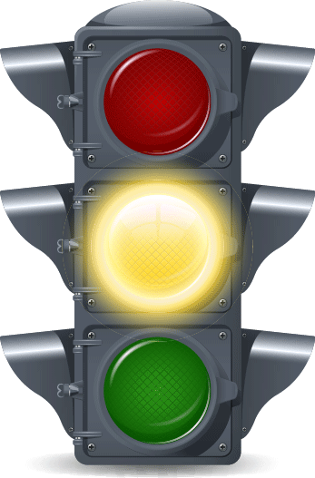 Yanıp Sönen Sarı Işık Trafik İşareti - Ehliyet Sınav Soruları