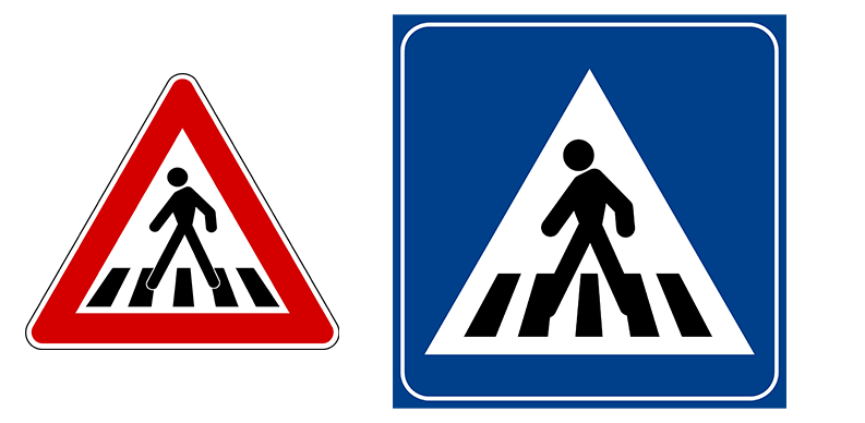 Yaya Geçidi İşareti Trafik İşareti - Ehliyet Sınav Soruları