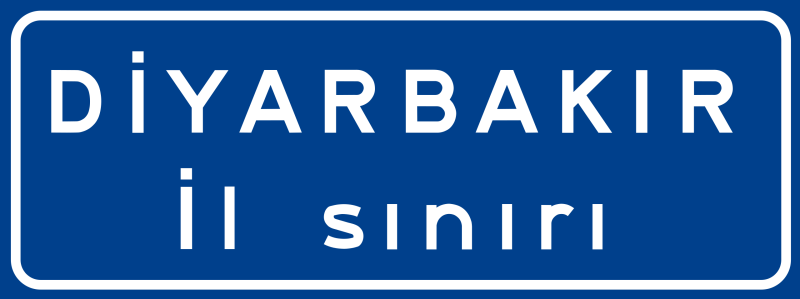 İl Sınırı Levhası Trafik İşareti - Ehliyet Sınav Soruları