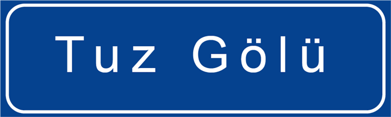 Coğrafi Bilgi Levhası Trafik İşareti - Ehliyet Sınav Soruları