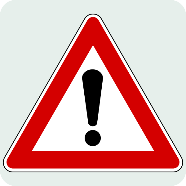 Dikkat Trafik İşareti - Ehliyet Sınav Soruları