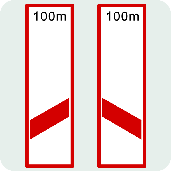 Demiryolu Hemzemin Geçit Yaklaşımı (Sağ- Sol) Trafik İşareti - Ehliyet Sınav Soruları