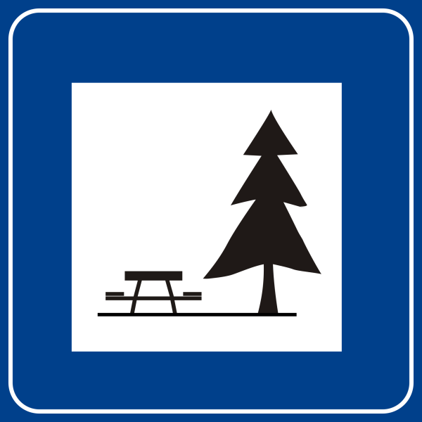 Piknik Yeri Trafik İşareti - Ehliyet Sınav Soruları