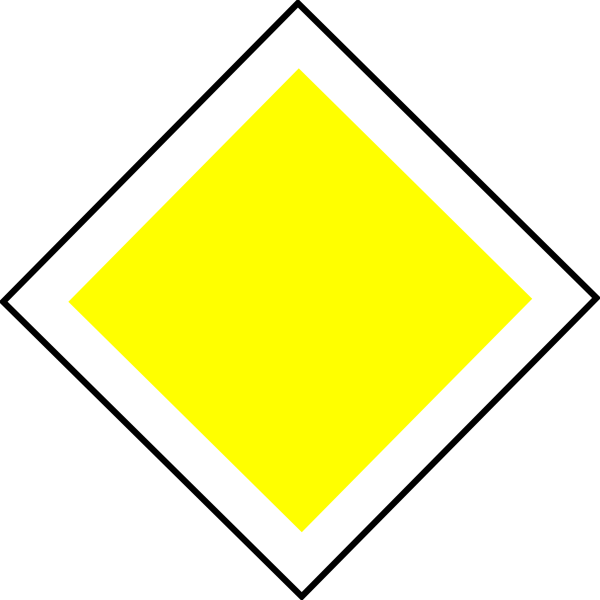 Anayol Trafik İşareti - Ehliyet Sınav Soruları