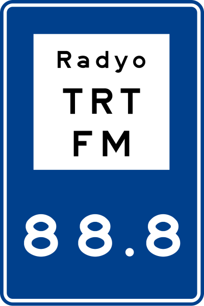Radyo Trafik İşareti - Ehliyet Sınav Soruları