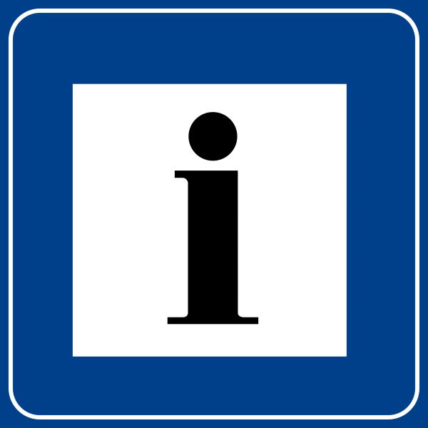 Turizm Danışma Trafik İşareti - Ehliyet Sınav Soruları