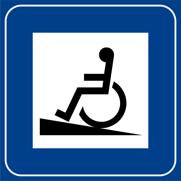 Rampalı Yaya Üst Geçidi Trafik İşareti - Ehliyet Sınav Soruları