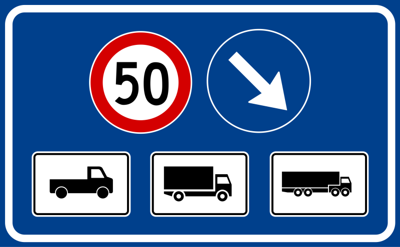 Karayolu Denetim İstasyonu Trafik İşareti - Ehliyet Sınav Soruları