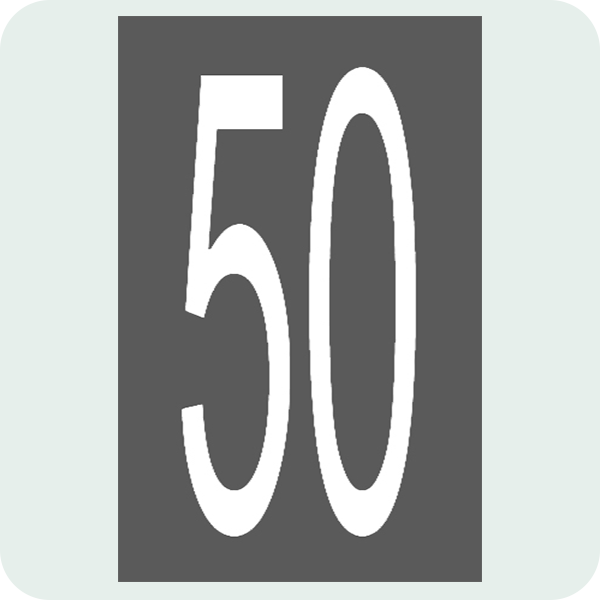 Azami Hız Yatay İşaretlemesi Trafik İşareti - Ehliyet Sınav Soruları