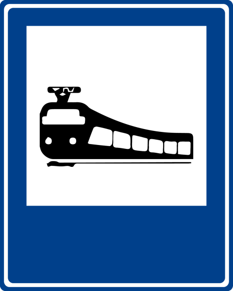 İstasyon Trafik İşareti - Ehliyet Sınav Soruları