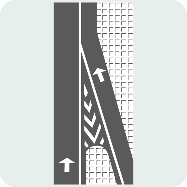 Katılma Trafik İşareti - Ehliyet Sınav Soruları