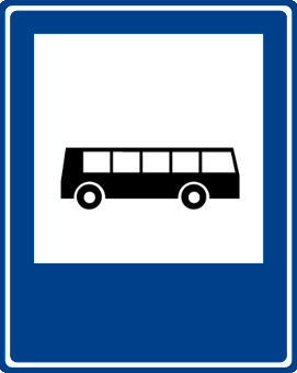 Otogar Trafik İşareti - Ehliyet Sınav Soruları