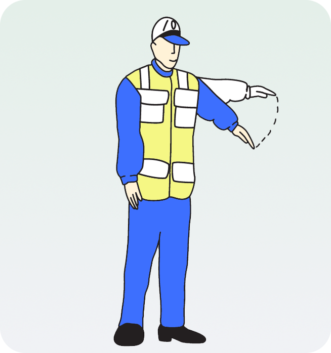 Trafiği Yavaşlatma Trafik İşareti - Ehliyet Sınav Soruları